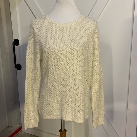 Cream knit sweater - Picture 2 of 8